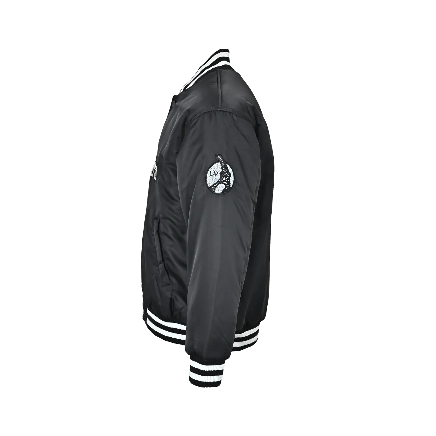 Louis Vuitton 24Fw Embroidered Polyamide Cotton Baseball Jacket Jacket
